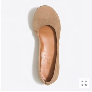 JCrew Factory Anya Suede Ballet Flat